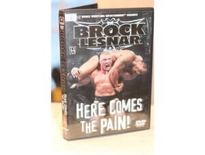 WWE Brock Lesnar: Here Comes the Pain! DVD 2003 Complete Wrestling